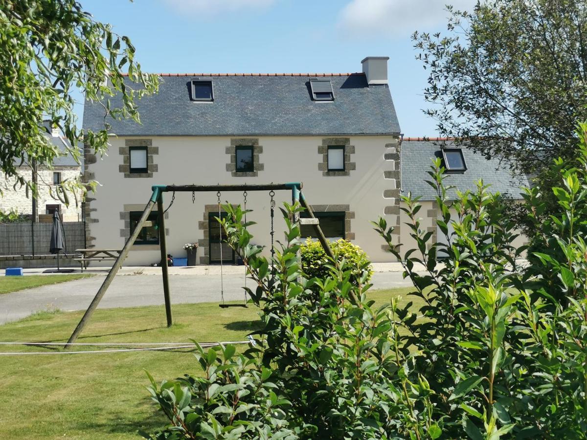 Maison De Campagne Spacieuse Villa Ploudalmézeau Exteriör bild